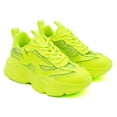 thumbnail image 2 of Tenis Sneakers Sport con Brillos Casual para Mujer Hanna MX Charlee Neon Yellow, 2 of 4