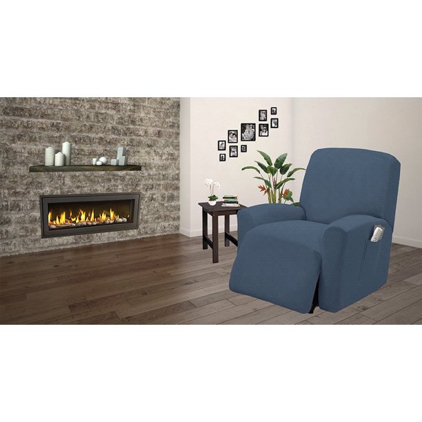 MarCielo 1 Piece Lazy Boy Recliner Cover Stretch Recliner Slipcover