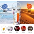 thumbnail image 4 of Pineapple Tumbler with Handle and Flip Straw for Women Men, 30oz Stainless Steel Insulated Cup, Water Bottle Travel Coffee Mug Gifts, 4 of 6