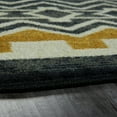thumbnail image 4 of Mohawk Home Prismatic Landry Black Transitional Tribal Moroccan Precision Printed Area Rug, 8'x10', Black & Gold, 4 of 5