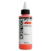 Golden High Flow Acrylic Color - Pyrrole Orange, 4 oz