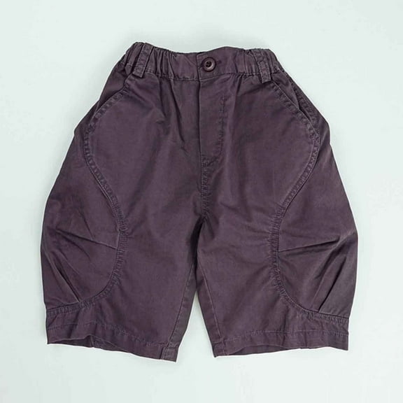 Kids Boys' Cargo Shorts Lightweight Casual Drawstring Elastic Waist Outdoor Shorts with Pocket Boy Clothes 3-4 Years Boys Clothes