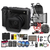 FUJIFILM GFX100RF 102MP Mirrorless Digital Camera Compact Rangefinder Style- Black