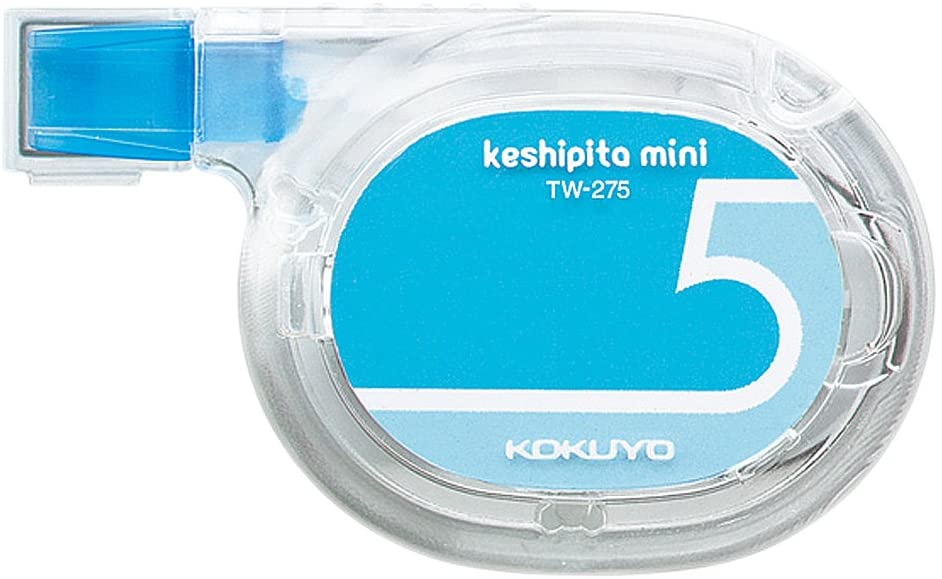 Kokuyo Keshipita Mini Correction Tape, Blue (TW275)
