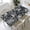 Black Marble, variant on ARTSLION Waterproof Fitted Rectangle Tablecloth With Elastic Edge, Wipeable Table Cover For 6 Ft Tables, Perfect For Outdoor Picnic & Camping,30x48in,Black Marble