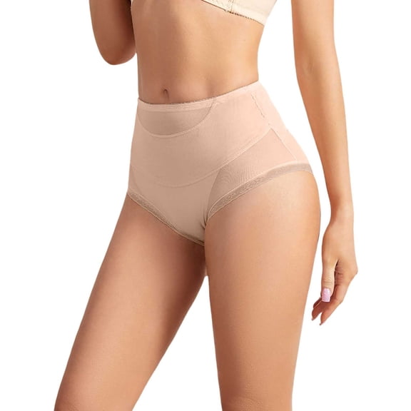 Xiaoxatg Bodysuits for Women V Neck Body Shaper Seamless Undergarment for Sculpting and Smoothing Effect Beige S