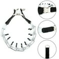 thumbnail image 3 of Dog Prong Training Collar with Quick Release Buckle Adjustable Stainless Steel Dog Choke Pinch Collar Links with Comfort Caps, 3 of 8