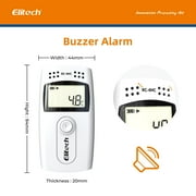 Elitech Temperature and Humidity Data Logger 16000 Points Record Capacity