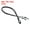 Black, variant on Uxcell Eyeglass Strap Adjustable Glasses String Holder Men Women Sunglasses Retainer Rose Red 4 Pack