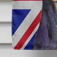 thumbnail image 4 of Carolines Treasures SS4937CHF Doberman with English Union Jack British Flag House Flag House Size multicolor, 4 of 4