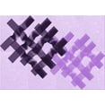 thumbnail image 1 of Ahgly Company Machine Washable Indoor Rectangle Transitional Blossom Pink Area Rugs, 2' x 5', 1 of 7