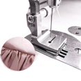 thumbnail image 3 of 3PCS Piping Sewing Machine Presser Foot, Double Gathering Pleated Shirring Presser Foot for Industrial Sewing Machine, P5 P50 P5W Fits for Most of Common Sewing Machine, 3 of 7