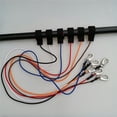 thumbnail image 2 of LOVIVER 6x Multi Colors Kayak Canoe Paddle Leash & Carabiner Fishing, 2 of 8