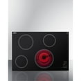 thumbnail image 3 of Summit Cr4b30t 30" Wide 4 Burner Electric Cooktop - Black, 3 of 5
