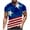 Blue, variant on cllios Independence Day Shirts for Men Patriotic Red White and Blue Graphic Tees Classic Round Neck Top Breathable Short Sleeve T Shirt