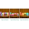 thumbnail image 2 of Labymos LED Letter Lights Sign Lamp Light Up Letter Sign Colorful Light for Valentines Day Wedding Romantic Proposal Party Home Bar Decoration, 2 of 7