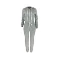 thumbnail image 4 of Seyurigaoka Women’s Fashion Long Sleeve Zipper Hooded Cardigan and Long Pants Set, 4 of 9