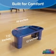 thumbnail image 2 of Lollipop PJ Masks Portable Plastic Lap Desk for Kids - Floor, Couch, Bed & Car Activity Tray Table with Cup Holder, Blue, 2 of 6