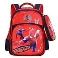 thumbnail image 1 of Kids Spiderman Printed Backpack Rucksack School Bag With Pencil Case Gifts, 1 of 1