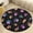 Flannel-3, variant on Colorful Paw Prints Round Area Rugs for Bedroom Living Room, 3FT Soft Indoor Circle Carpets, Carpet Home Decor Floor Mat