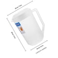 thumbnail image 2 of REOFLYUP Reusable Plastic Water Pitcher with Lid for Home Use Ideal for Tea Lemonade and Cold Beverages, 2 of 8