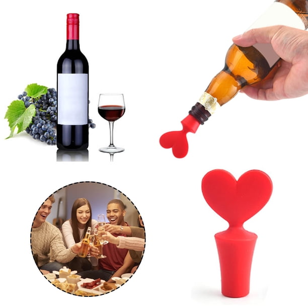 Tapón Reutilizable para Vino, Botella de Cerveza y Champán. Sellador para Botellas de Cerveza y Vino. Herramientas para Mantener Frescas Las Botellas de Vino y Champán.