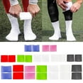 thumbnail image 2 of Unisex Shin Guard Sleeves Soccer Sock Holders Grip Silicone Football Leg Band, 2 of 21