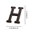 thumbnail image 3 of Birdeem Alloy Wrought Iron Number Letter Diy House Letter, 3 of 10