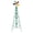 Green, variant on 6.2ft 5-Blade Iron Windmill with Tripod Stand, Green
