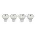 thumbnail image 3 of MR11 LED Light Bulb 2W 300LM Spot Light Bulb for Landscape, 4PCS Energy Saving Double Pin Base Light in 120 Degree Beam Angle, 3 of 7