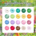 thumbnail image 4 of Set de esmaltes de uñas en gel Beetles, 20 colores, con capa base, 4 of 9