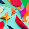 thumbnail image 4 of 200 hojas de papel origami 15x15 cm y 10x10 cm 80 g/m oso de fresa, 4 of 4