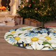 thumbnail image 6 of Yiaed Bees Collecting Nectar Print Christmas Tree Skirt , Tree SkirtsTree Mat for Christmas Winter Holiday Indoor Decorations-48", 6 of 7