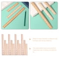 thumbnail image 3 of EeaseCA 12Pcs Wood Rulers Measuring Rulers Students Rulers Math Learning Rulers Clear Printing Rulers, 3 of 8