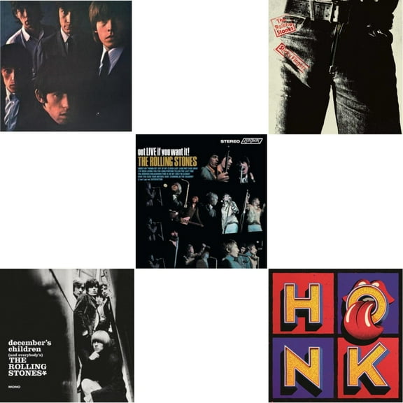 Rolling Stones No.2 (180G) & December's Children (& Everybody's) & Got Live If You Want It! & Sticky Fingers & Honk (Translucent Red Vinyl/2LP)