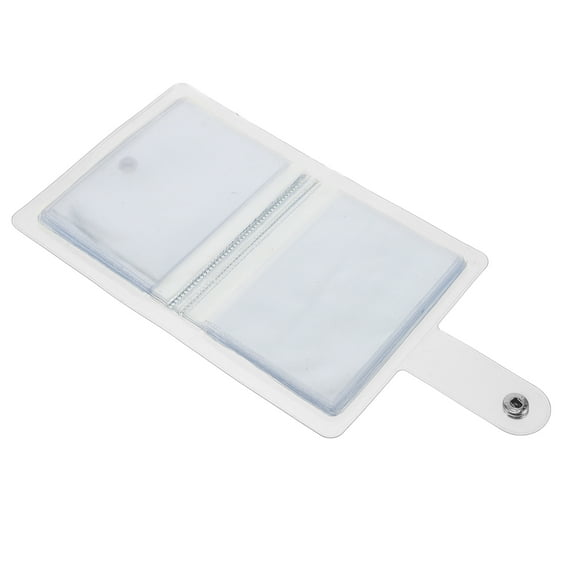 WORGEOUS PVC Small Card Photo Album Photo Book Album Mini Picture Collection Book Small Card Picture Book Mini Photo Album Organizer