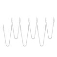 thumbnail image 3 of Holiday Time 6-Pack Appetizer Tongs, Stainless Steel, 3 of 10