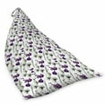 thumbnail image 2 of Watercolor Flower Lounger Chair Bag, Wild Orchid Family Flowerpot Plants with Blooms Romantic Floral Art, High Capacity Storage with Handle Container, Lounger Size, Purple White, by Ambesonne, 2 of 5