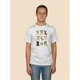thumbnail image 2 of Doggos And Puppers I T-Shirt Men -June Erica Vess Designs, Male Medium, 2 of 4
