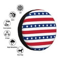 thumbnail image 4 of Kdxio Spare Tire Cover for RV Trailer, Waterproof Wheel Cover,Camper Spare Tire Cover Fit for Rv SUV Truck Travel Trailer 16 inch-American Patriotic Stars And Stripes, 4 of 8