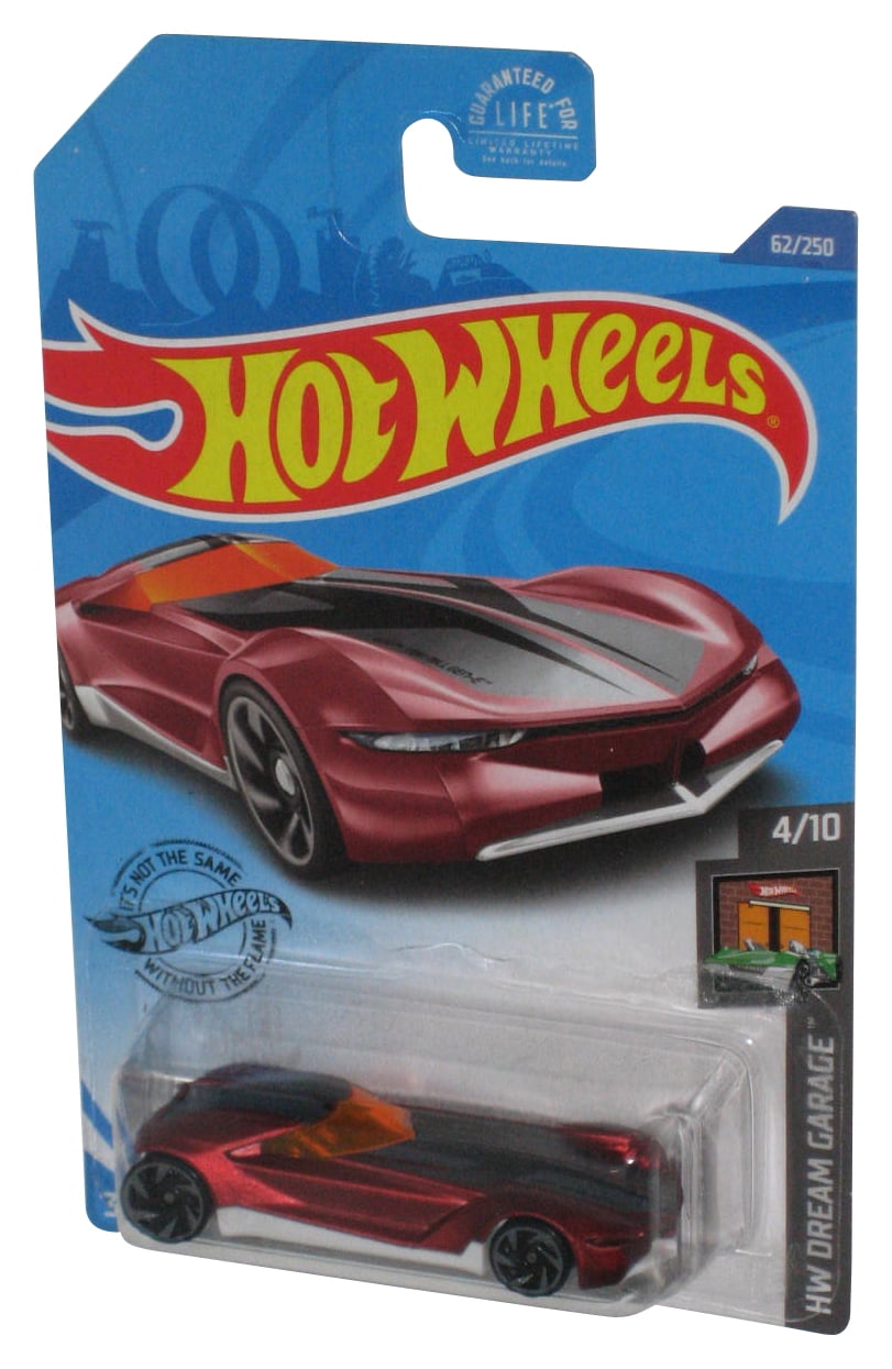 Hot Wheels HW Dream Garage 4/10 (2017) Red Twin Mill GenE Toy Car 62/250