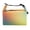 Color Gradient Blur, variant on Buckle Handle Insulated Picnic Lunch Bag With Adjustable Strap 7L Capacity Yellow Gingham Pattern
