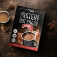 thumbnail image 4 of Protein Hot Chocolate, Keto Hot Chocolate Mix, Low Carb Hot Cocoa, 15g Protein, 2g Net Carbs, Low in Sugar, Instant Hot Coco, 7 Individual Macro-Controlled Packages (Classic, 5 Pack), 4 of 6