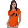 thumbnail image 3 of Boo Cute Witch Ghost Halloween Womens Fitted Plus Size Graphic Tee Brisco Brands 3X, 3 of 5