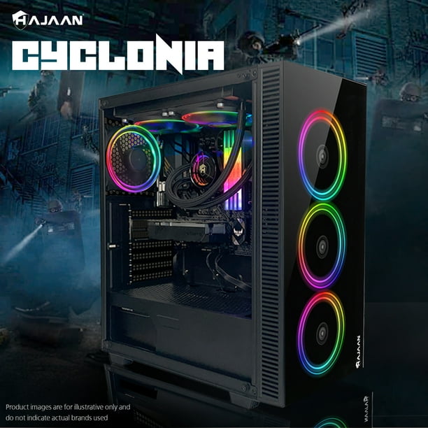 HAJAAN Gaming Desktop Computer PC Liquid Cooled Intel Core i9