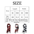 thumbnail image 2 of DODOING Fashion Scarfs for Neck Blacket Warm Scarves Shawl Wrap with Tassel Plaid Wrap Scarf for Men, 2 of 5