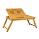 thumbnail image 1 of Mesa para Laptop Onof MDB-001 Desayunadora Plegable Madera de Bamboo, 1 of 7