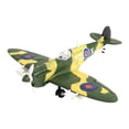 thumbnail image 2 of Kits de construcción de caza 1:48, modelo de avión, decoración de escritorio, juguetes educativos para niños, adorno, ensamblaje DIY, rompecabezas 3D verde, 2 of 8