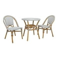 thumbnail image 2 of New Pacific Direct Avignon Paris Rattan Bistro Chair, (Set of 2), 2 of 8
