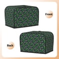 thumbnail image 3 of Goofa Dinosaur and Bone Print Toaster Cover 2 Slice, Two Slice Bread Machine Cover Quilted Toaster Covers Bread Maker Cover Kitchen Appliance Cover, 3 of 7